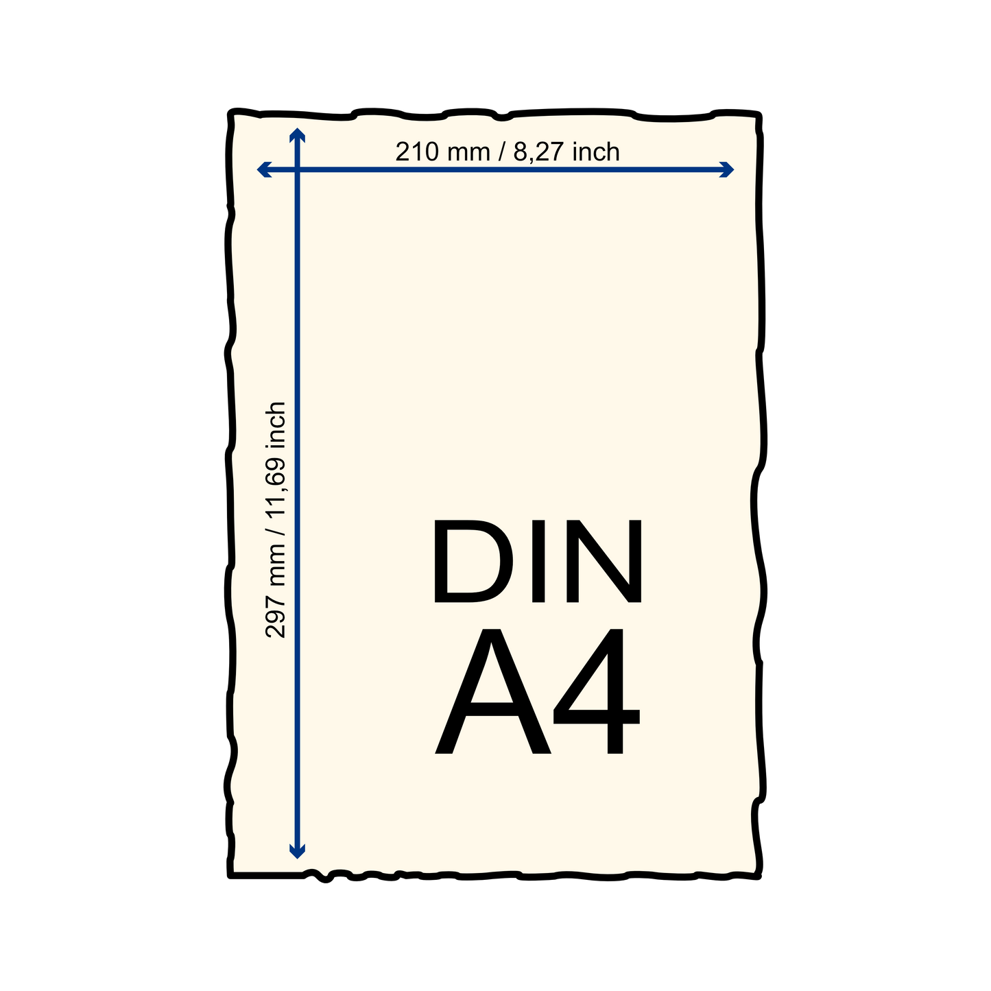 Büttenpapier DIN-A4 - rosé