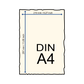 Büttenpapier DIN-A4 - rosé